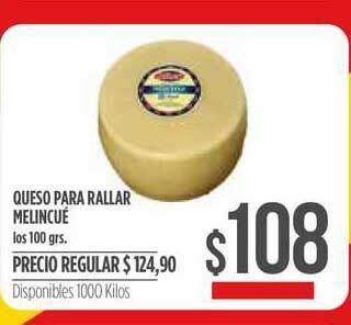 Supermercados Vea Queso Para Rallar Melincué 100grs oferta