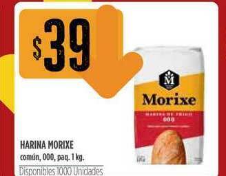 Supermercados Vea Harina Morixe 1kg oferta