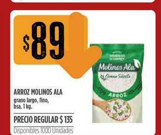 Supermercados Vea Arroz Molinos Ala 1kg oferta