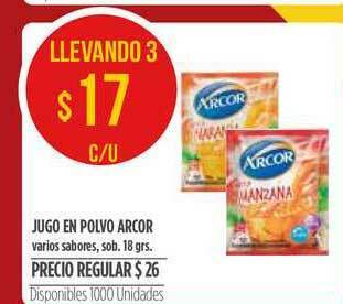 Supermercados Vea Jugo En Polvo Arcor 18grs oferta