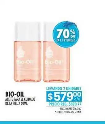 Pigmento Bio-oil Aceite Para El Cuidado De La Piel 70% Off En La 2a Unidad x 60ml oferta