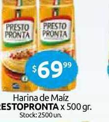 Cordiez Prestopronta Harina de Maíz x 500gr oferta