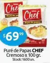 Cordiez Chef Puré de Papas Cremoso x 100gr oferta