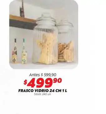 Ferniplast Frasco Vidrio 24 Cm 1l oferta