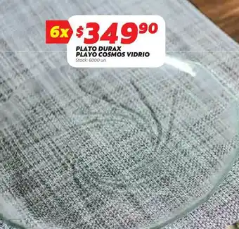 Ferniplast Plato Durax Playo Cosmos Vidrio oferta