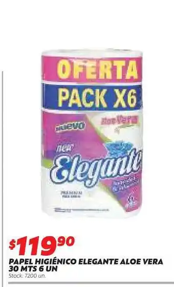 Ferniplast Papel Higiénico Elegante Aloe Vera 30mts 6un oferta