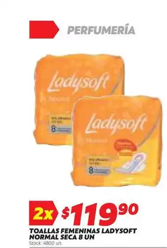 Ferniplast Toallas Femeninas Ladysoft Normal Seca 8 un oferta