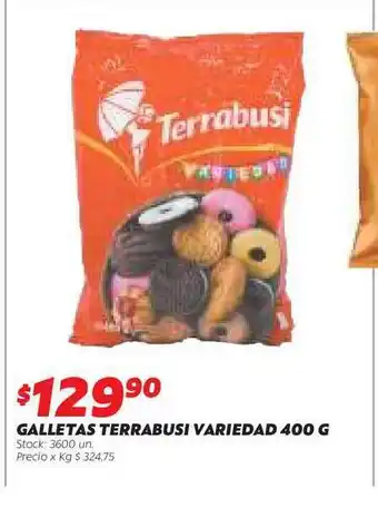 Ferniplast Galletas Terrabusi Variedad 400g oferta