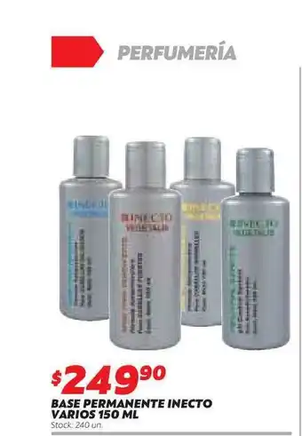 Ferniplast Base Permanente Inecto Varios 150ml oferta