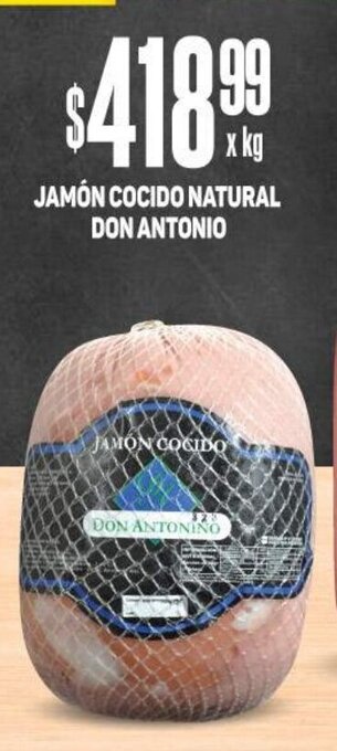 Makro Jamón Cocido Natural Don Antonio oferta