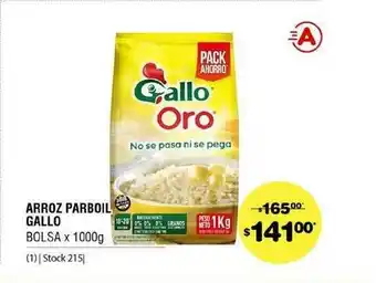 Atomo Conviene Arroz Parboil Gallo x 1000g oferta