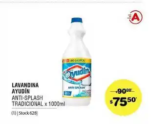 Atomo Conviene Lavandina Ayudin Anti-splash Tradicional x 1000ml oferta