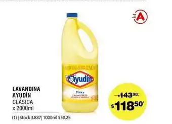 Atomo Conviene Lavandina Ayudin Clasica x 2000ml oferta