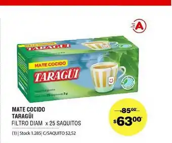 Atomo Conviene Mate Cocido Taragüi oferta
