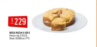 Changomas Rosca Pascua x 400g oferta