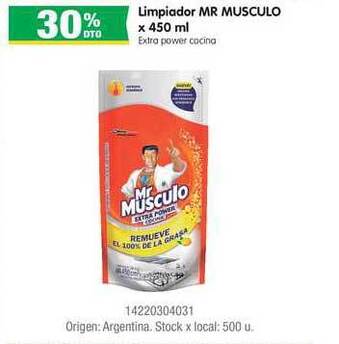 Jumbo Mr Musculo Limpiador x 450ml oferta