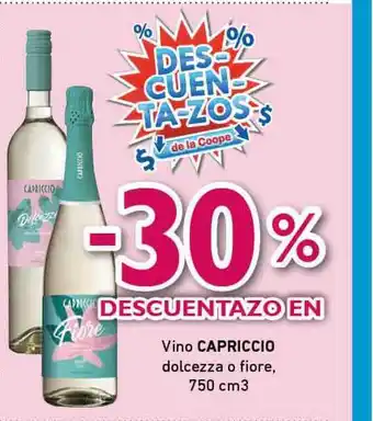 Cooperativa Obrera Capriccio Vino Dolcezza O Fiore 750 cm³ oferta