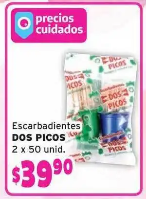Dos Picos Escarbadientes 2 x 50 unid.