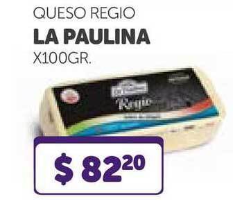 La Gallega Supermercados La Paulina Queso Regio x100gr. oferta