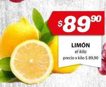 Almacor Limón oferta