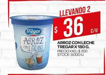 Supermercados DIA Tregar Arroz con Leche x 180g oferta