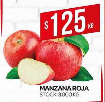 Supermercados DIA Manzana Roja oferta
