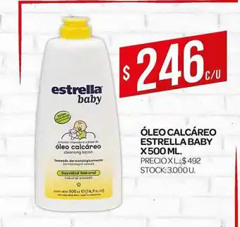 Supermercados DIA Estrella Baby óleo Calcáreo x 500ml oferta