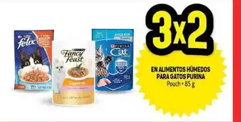 Makro Purina en Alimentos Húmedos para Gatos, pouch 85g oferta
