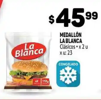 Makro La Blanca Medallón Clásicos x 2u oferta