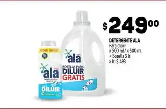 Makro Ala Detergente para Diluir x 500ml / x 500ml + Botella 3 lt oferta