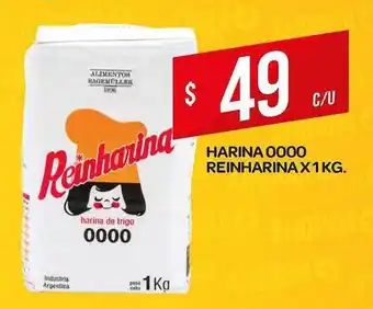 Supermercados DIA Reinharina Harina 0000 x 1kg oferta