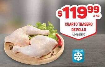 Makro Cuarto Trasero de Pollo Congelado oferta