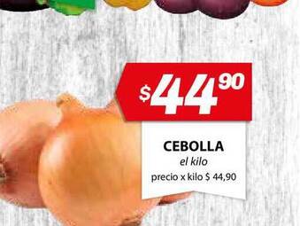 Almacor Cebolla oferta