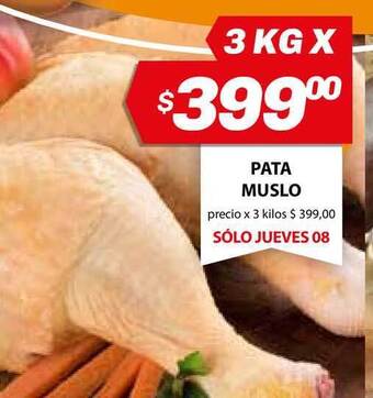 Almacor Pata Muslo 3kg oferta
