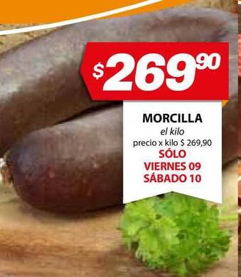 Almacor Morcilla oferta