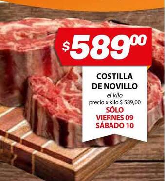 Almacor Costilla de Novillo oferta