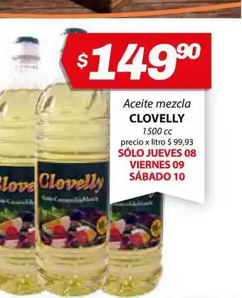 Almacor Clovelly Aceite Mezcla 1500cc oferta