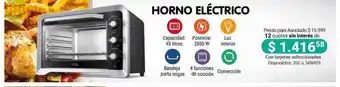 Cooperativa Obrera Horno Eléctrico 45 litros oferta