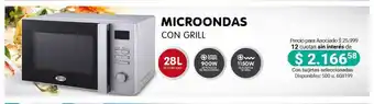 Cooperativa Obrera Microondas con Grill 28L oferta