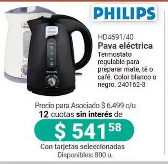 Cooperativa Obrera Philips HD4691/40 Pava Eléctrica oferta
