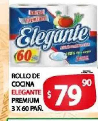 Supermercados Mariano Max Elegante Premium Rollo de Cocina 3 x 60 Paño oferta