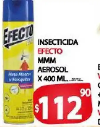 Supermercados Mariano Max Efecto MMM Aerosol Insecticida x 400ml oferta