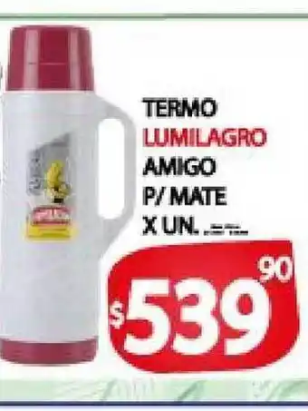 Lumilagro Termo Amigo P/mate x un