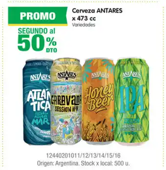 Jumbo Antares Cerveza x 473cc oferta