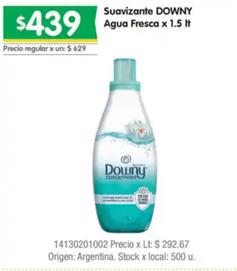 Downy Suavizante Agua Fresca x 1.5lt