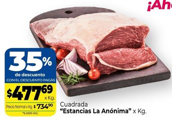 La Anonima Estancias La Anónima Cuadrada x kg oferta
