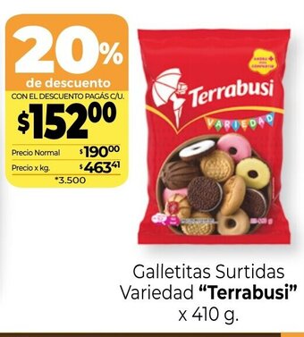 La Anonima Terrabusi Galletitas Surtidas Variedad x 410g. oferta