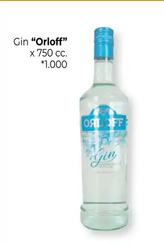 La Anonima Orloff Gin x 750 cc. oferta