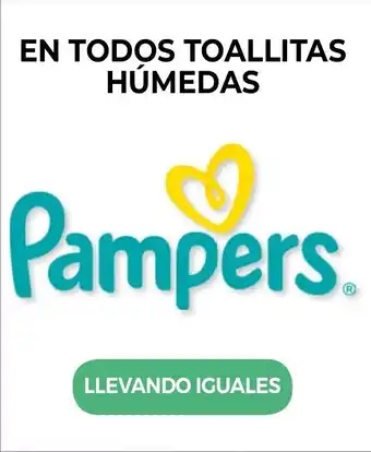 La Anonima Pampers En Todos Toallitas Húmedas oferta
