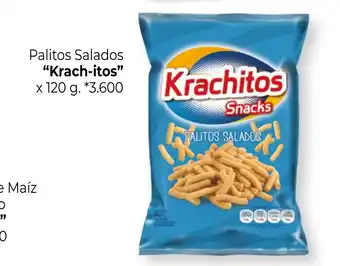 Krach-itos Palitos Salados x 120 g.